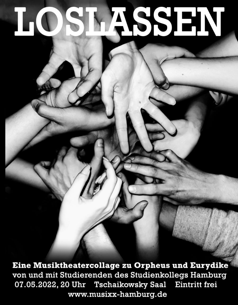 Premiere unserer Musiktheatercollage zu Orpheus und Eurydike mit dem Studienkolleg Hamburg